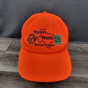 Texas Hunting hat adult  snapback youth Program Texas Parks And Wildlife vintage